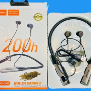 Recrsi RE-NY060 Bluetooth Neckband | 200 Hours Battery Backup