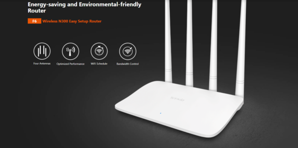 Tenda F6 Wireless Router With 4 Antennas - Image 4