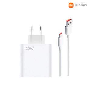Xiaomi GaN Charger 120W Type-C Fast Charger with Type-C Cable Wall Charger Power Adapter Compatible with Xiaomi/Huawei/Galaxy 100-240V