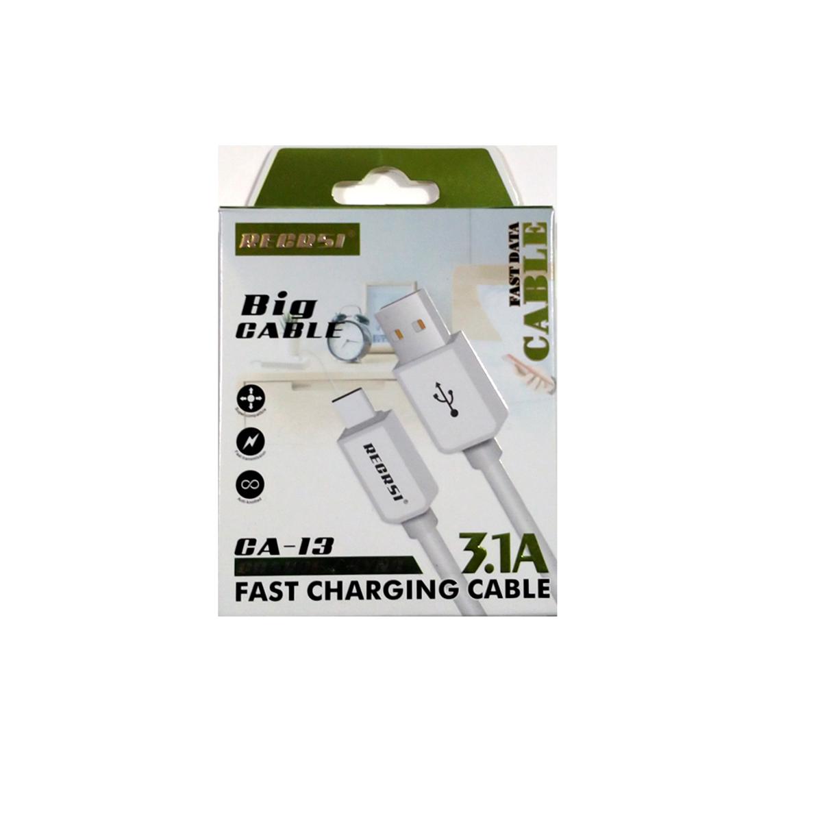 Regrci Type-C Fast Charging Cable – Durable & High-Speed "Regrci Type-C Fast Charging Cable" "Durable Type-C Data Cable Bangladesh" "High-Speed USB-C Cable for Smartphones" "Regrci Charging Cable at nobabenterprise.com"