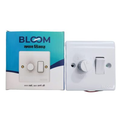 Circle Fan Regulator Dimmer with Switch With 2 Year Warranty