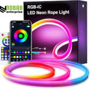LED strip light BD, RGBIC LED strip, 5V USB LED light, App controlled LED strip, Neon flexible light, RGB LED for room décor, gaming LED strip Bangladesh