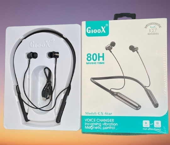 www.nobabenterprise.com GiooX GX-Star 80 Hours Neckband – Best Wireless Neckband in Bangladesh | Nobab Enterprise