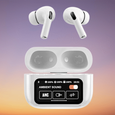 ANC Wireless Earphones TWS with LED Display" "Noise Cancelling Bluetooth Earbuds with Touch Control" "Premium ANC TWS Earbuds with Long Battery Backup" "Best Wireless Earphones for Music and Gaming Bangladesh"
