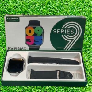 KW19 MAX Smart Watch, Smart Watch Series 9, Bluetooth Calling Watch, Fitness Tracker Watch, Smart Watch for Android, Smart Watch for iPhone, KW19 Price in Bangladesh, Nobab Enterprise Smartwatch