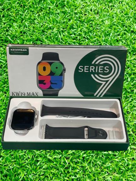 KW19 MAX Smart Watch, Smart Watch Series 9, Bluetooth Calling Watch, Fitness Tracker Watch, Smart Watch for Android, Smart Watch for iPhone, KW19 Price in Bangladesh, Nobab Enterprise Smartwatch