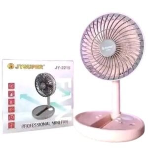 JYSUPER JY-2215 Rechargeable Fan With LED Light